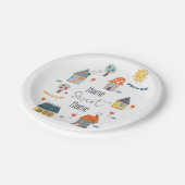 ホームスイートホーム ペーパープレート (アングル)