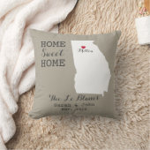 ホームスイートホーム |ミルトン・ジョージア・グ素朴レイジュ クッション (ブランケット)