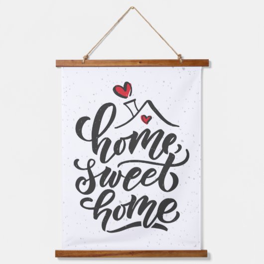 ホームスイートホーム 吊り下げ型タペストリー (正面)
