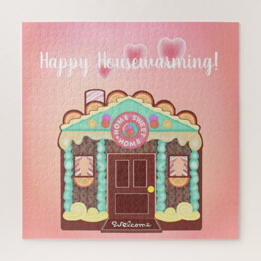 ホームスイートホーム(引っ越し祝いパーティー)パズル ジグソーパズル (縦)