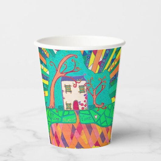 ホームスイートホーム 紙コップ (正面)