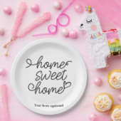 ホームスイートホーム，紙プレートナプキンズ ペーパープレート (パーティー)