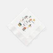 ホームスイートホーム 縁ありカクテルナプキン (角)