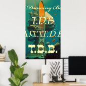 ホームスイートホーム（TDBロゴ） ポスター (ホームオフィス)