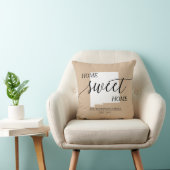 ホームスイートホームNM州ファミリ名装飾用クッション クッション (椅子)