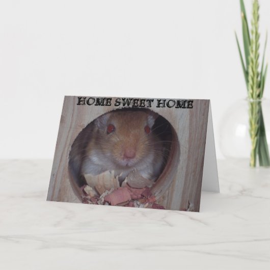 ホームスイートホ恋しく思ーム「あなた」カード カード (正面)