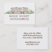 ホームスイートモーターホームビジネスカード 名刺 (正面/裏面)