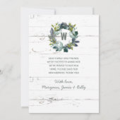 ホームスイー素朴トホームローレルリースムービング 案内状 (裏面)