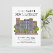 ホームスウィートニューアパートメントモーティングザシティムービング 案内状 (スタンド正面)