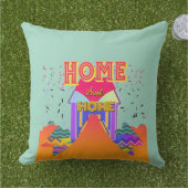 ホームスウィートホームアクア アウトドアクッション (芝生)