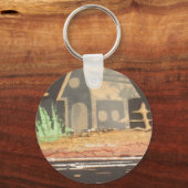 ホームスウィートホームアートプリント キーホルダー (正面)