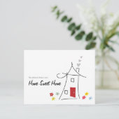ホームスウィートホームウィーズモートハガキ 案内ポストカード (スタンド正面)