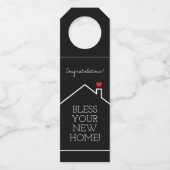 ホームスウィートホームコメディットサンキュー ボトルネックタグ (正面)