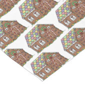 ホームスウィートホームジンガーブレッドハウスホリデー ショートテーブルランナー (コーナー)