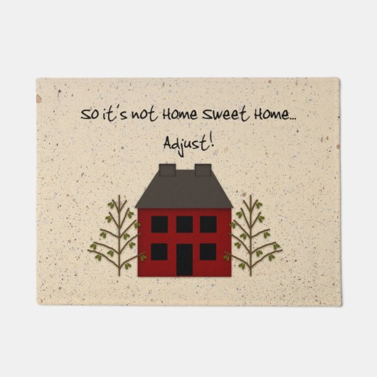 ホームスウィートホームドアマット ドアマット (正面)