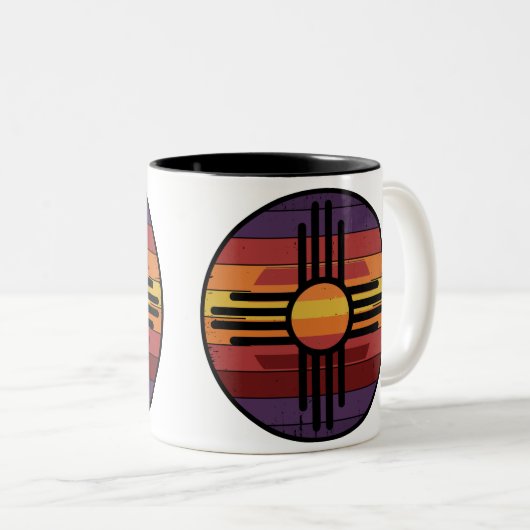 ホームスウィートホームニューメキシコマグ ツートーンマグカップ (正面右)
