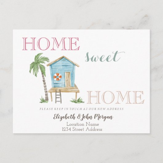 ホームスウィートホームビーチハウス 案内ポストカード (正面)
