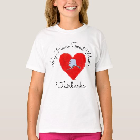 ホームスウィートホームフェアバンクス Tシャツ (正面)
