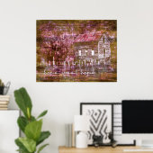 ホームスウィートホームプリント ポスター (ホームオフィス)