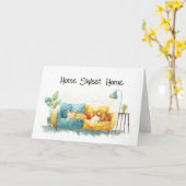 ホームスウィートホームホワイテッドエステート実在ホテル カード (黄色い花)