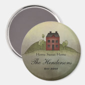 ホームスウィートホーム冷蔵庫用マグネット マグネット (正面/裏面)