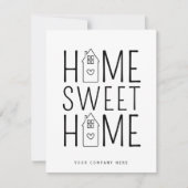 ホームスウィートホーム実在エテートハートハウス カード (正面)