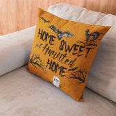 ホームスウィートホーム幽霊のよく出るハロウィーン クッション