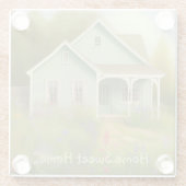 ホームスウィートホーム引っ越し祝いパーティー ガラスコースター (裏面)