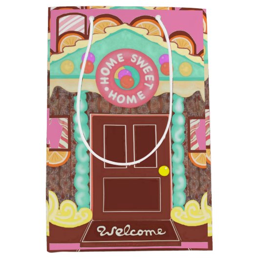 ホームスウィートホーム抱き枕 ミディアムペーパーバッグ (正面)