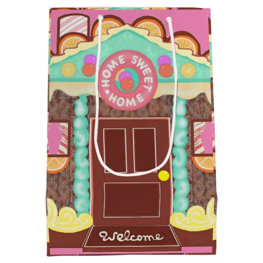 ホームスウィートホーム抱き枕 ミディアムペーパーバッグ (裏面)