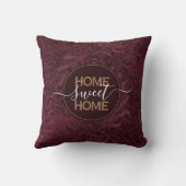 ホームスウィートホーム秋エレガント植物園 クッション (裏面)