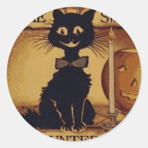 ホームスウィートホ幽霊のよく出るーム ラウンドシール