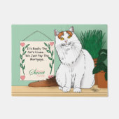 ホームスウィート子猫ホーム ドアマット (正面)