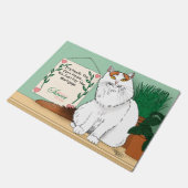 ホームスウィート子猫ホーム ドアマット (アングル)