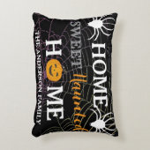 ホームスウィート幽霊のよく出るホームパーソナライズされた アクセントクッション (正面(垂直))