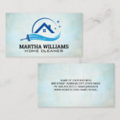 ホームスキージロゴ | クリーナー 名刺 (正面/裏面)