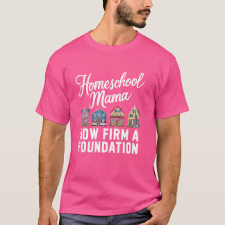 ホームスクオールママホームスクオリンペアレント先生エデュカ Tシャツ
