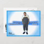 ホームスクーラーのような服装をする ポストカード (正面/裏面)