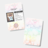 ホームスクーリングの学生レインボー バッジ (正面＆裏面)