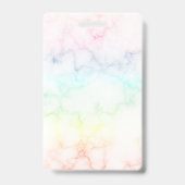 ホームスクーリングの学生レインボー バッジ (裏面)