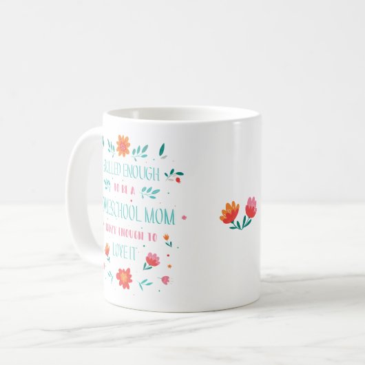 ホームスクーリングママ愛それコーヒーマグ コーヒーマグカップ (正面左)