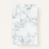 ホームスクーリング非スクールプライベート大理石IDバッジ バッジ (裏面)