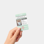 ホームスクーリング アンスクーリング 生徒 パターン バッジ (手持ち)