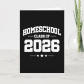 ホームスクーリング 2026年卒業 カード (正面)