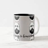 ホームスクールつながりズコーヒーカップ ツートーンマグカップ (正面右)