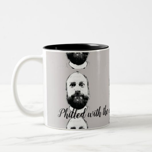 ホームスクールつながりズコーヒーカップ ツートーンマグカップ (左)