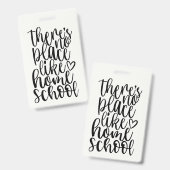 ホームスクールのブックマークのような場所はない バッジ (正面＆裏面)