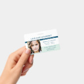 ホームスクールの学生IDバッジ |青クラシック色 バッジ (手持ち)