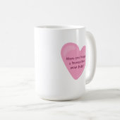 ホームスクールの母を抱きしめる コーヒーマグカップ (正面右)