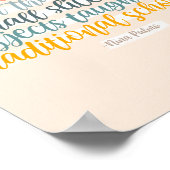 ホームスクールやる気を起こさせる引用文アート ポスター (角)